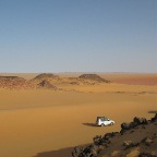 Auf dem Weg zu den Yardangs (Gebiet 2)