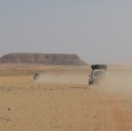 Auf dem Weg zum Aqaba Pass