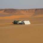 Camp im Wadi Assib