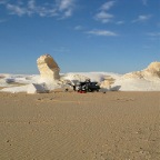 Camp in der Weissen Wüste