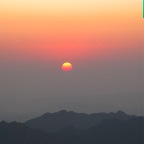 Sunrise from Mount Sinai