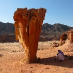 The Mushroom near Ain Khodra Oasis