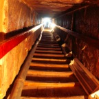 Way into the Red Pyramid in Dahshur