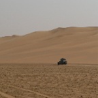 Driving through the Dune Valleys