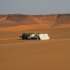 Camp in Wadi Assib