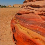Coloured Sandstone near Dakhla