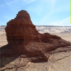 Yardangs near Kharga